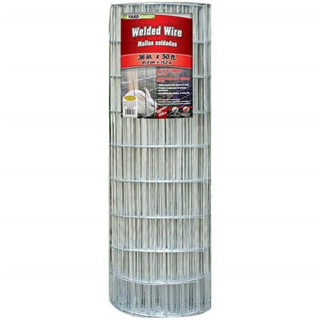 Yardgard 48 in. by 50 ft. 12.5 Gauge 2 by 4 in. Mesh Galvanized Welded Wire