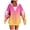 D02-Hot Pink, variant on Dealovy Womens Zip up Hoodies Plus Size Long Sleeve Bows Oversized Sweatshirts with Pockets Fall Fashion Clothes