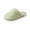 Green, variant on Solid Fluffy Slide Slippers for Women, Orthopedic Single Strap Slip On Indoor Shoes, Lightweight Soft Faux Fur Bedroom Yoga Slippers Pink