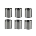 thumbnail image 4 of WHAMVOX  6 Pcs Metal Paint Cans with Lids Empty for Party Tin Silver, 4 of 8