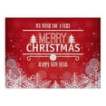 thumbnail image 2 of Lssam Christmas Placemat Heat-Resistant Set of 1, Snowflake Red Xmas Table Mats Non-Slip Washable for Home Dining Table, Party & Seasonal Kitchen Decor, 2 of 5