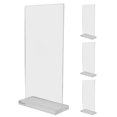thumbnail image 2 of 4Pcs Acrylic Poster Stand Desktop Menu Storage Stand Restaurant Menu Holder Stand, 2 of 9