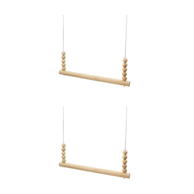 Methold Jaula de para columpio de pollo, soporte para colgar, accesorios para gallinero de loros y pájaros grandes Tipo 1 2Conjunto