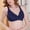 Dark Blue, variant on Lace Underwear for Women No Wire Soft Cup Bras Gray Soft Plian T-Shirt Womens Lingerie Size 80D