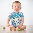 thumbnail image 3 of Cinnamoroll Baby Boy Girl Romper Short Sleeve Cotton Bodysuit Outfits Jumpsuit Summer One Piece Clothes, 3 of 8