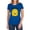 Royal, variant on Adventure Time Bro Hug Women's T Shirt, Athletic Heather, Large