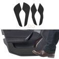thumbnail image 1 of Pegatina antichoque de cuero para puertas del automóvil Unique Bargains para Ford Mondeo 2013, protector de borde lateral interior negro, 1 conjunto, 1 of 1