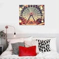 thumbnail image 5 of Orinice Ferris Wheel Bokeh Lights Fine Art Aesthetic Poster & Print Wall Painting for Classroom Kitchen Office Farmhouse Bathroom Room Decor Pictures Wall Art Painting Canvas, 5 of 6