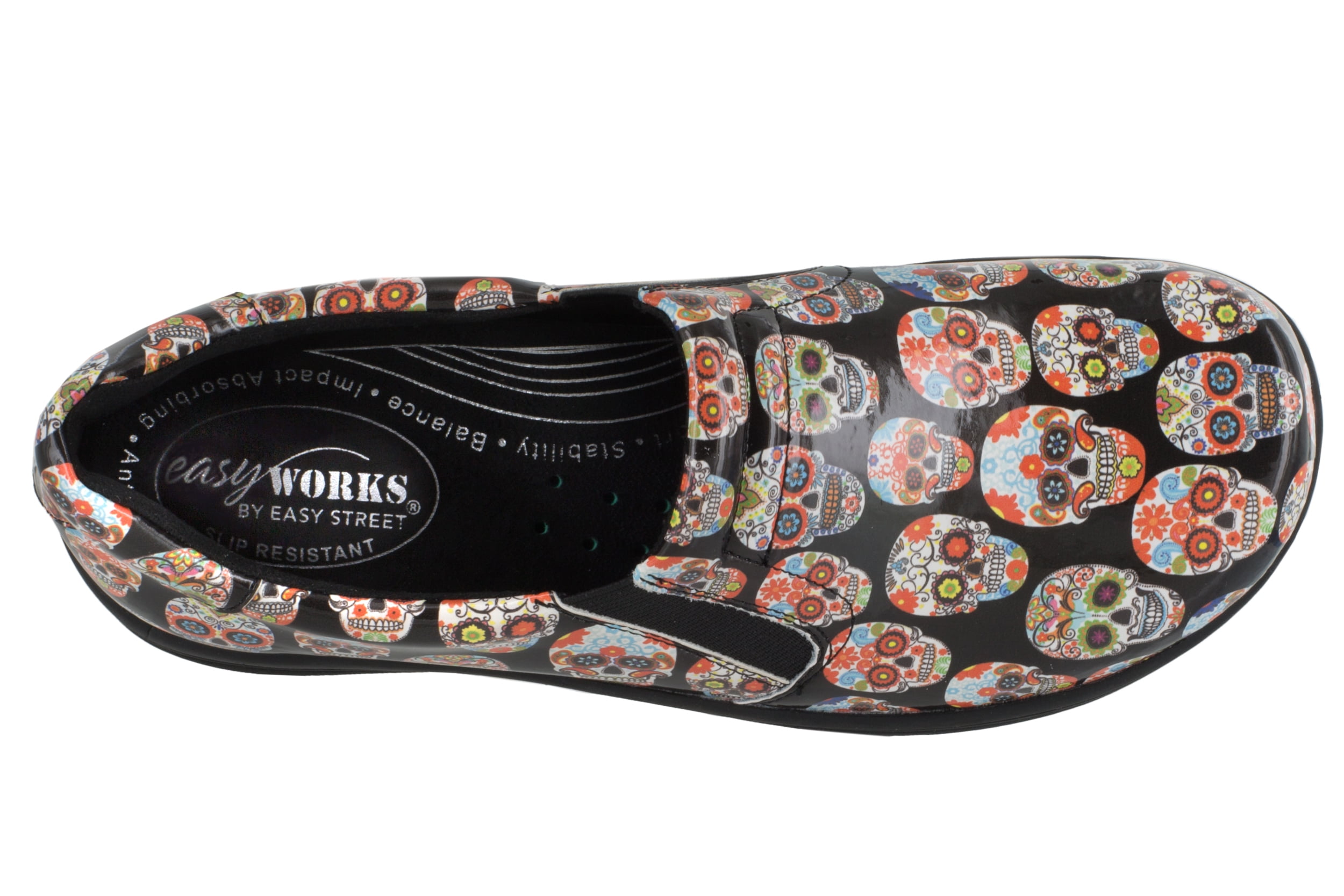 Easy Works by Easy Street Bind Women's Slip Resistant Clog Work Shoe