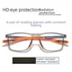 thumbnail image 1 of Gafas de lectura con luz azul ultraligeras de silicona deportivas unisex de mediana edad y mayores, 1 of 5
