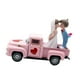 thumbnail image 1 of Decoración de camioneta vintage para el Día de San Valentín, modelo de camioneta, escritorio para el hogar con puertas que se abren. Estilo D, 1 of 9