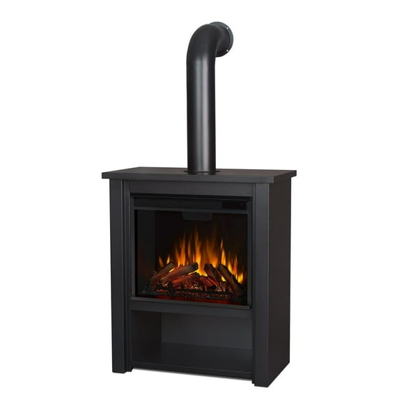Hollis 32" Electric Fireplace in Black
