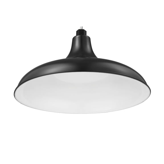 RMWHS17-SB-Millennium Lighting-R Series - Warehouse Shade-9.25 Inches Tall and 17 Inches Wide-Satin Black Finish
