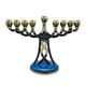 thumbnail image 1 of Candelabros de Metal esmaltado para Menorá, candelabros con detalles dorados, candelabro decorativo para fiesta de mesa de boda, 1 of 9