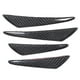 thumbnail image 1 of 4pcs/set Universal Carbon Fiber Bumper Canards Lip Spoiler para, 1 of 7