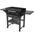 thumbnail image 2 of Charbroil® 28" XL Performance Series™ Propane Gas Griddle with Cart 3 Burner Flat Top Grill, 2 of 14