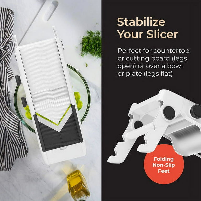 Mueller V-Pro 5-Blade Mandoline Slicer for Kitchen, Adjustable