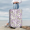thumbnail image 7 of Pofeuu Lavender Flowers Print Luggage Suitcase Cover Protector Luggage Washable Covers Aesthetic for 18/24/28/32 inch Luggage（No luggage included）-X-Large, 7 of 7
