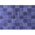thumbnail image 1 of Ahgly Company Indoor Rectangle Checkered Blue Modern Area Rugs, 4' x 6', 1 of 4