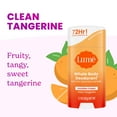 thumbnail image 4 of Lume Whole Body Women’s Deodorant - Invisible Cream Stick - Aluminum Free - Clean Tangerine - 2.2oz, 4 of 11