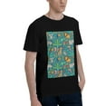 thumbnail image 2 of Bingfone Jungle Animals Men'S Loose Fit Short-Sleeve Pocket T-Shirt, 2 of 7