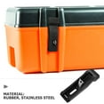 thumbnail image 3 of HEALEEP Marine Door Latch Black Stainless Steel for Securing Cabinets 1Set, 3 of 8