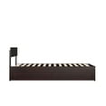 thumbnail image 6 of AFI Boston 14" Twin-XL Wood Platform Bed Frame with Twin-XL Trundle, Espresso, 6 of 7