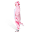 thumbnail image 5 of Axolotl Kigurumi Unisex Adult Onesie Pajamas Animal One Piece Costume Cosplay Sleepwear, 5 of 6