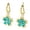 C, variant on YYKihy New Flower Earrings Fashionable Women's Versatile Multi Color Petals Inlaid Ear Clip Earrings