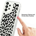 thumbnail image 6 of Feishell Case For Samsung A23 5G Cute Leopard Print Pattern Soft TPU Rubber Bumper Shockproof Anti-Scratch Slim Phone Cover Support Wireless Charging For Samsung Galaxy A23 5G, Leopard, 6 of 8