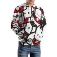 thumbnail image 6 of Pochacco Hoodie 3D Print Pullover Hooded Long Sleeve Sweatshirts Tops Blouse with Pocket for Mens Womens, 6 of 8