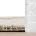 thumbnail image 2 of nuLOOM Flaviana Modern Solid Wool Area Rug, 8' 6" x 11' 6", Grey, 2 of 9