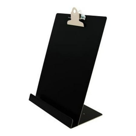 UPC: 0044357225211 | Saunders Document/Tablet Holder Stand 12.3  x 9.5  x 5  – Aluminum – 1 Each – Black