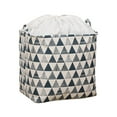 thumbnail image 2 of 100L Large Capacity Drawstring Storage Bag Clothing Storage Bag Foldable Portable Storage Bag Oversized Finishing Bag Clothes Quilt Storage Bag, 2 of 4