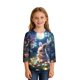 thumbnail image 4 of Blusas y camisas de manga larga con cuello redondo y estampado de Pascua, camiseta interior de cuello redondo y manga tres cuartos para niños de talla mediana y grande., 4 of 9