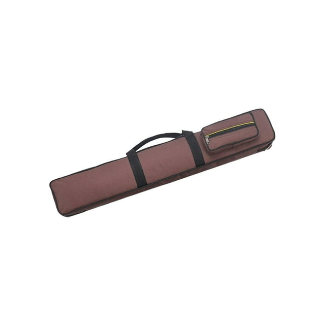 Guardoinrt Étui de Rangement pour Queue de Billard 8 Trous Rouge Protecteur Snooker Café 85x18x7cm