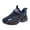 Dark Blue, variant on enyan Boys Wide Shoes Casual Shoes for Children Boys Shoes Kids Running Lightweight Breathable Sport Sneakers Black,5