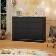 thumbnail image 4 of 8-Drawer Wood Dresser - Wide Storage for Bedroom, Living Room, Closet, 4 of 8