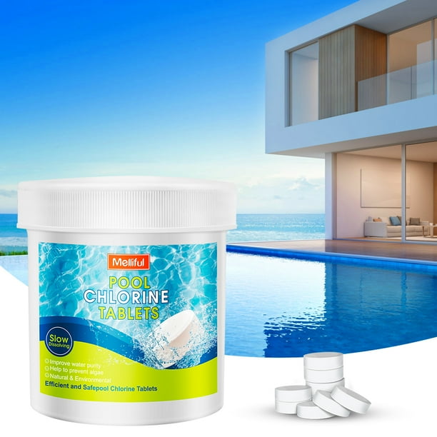 Pool Chlorine Tablets, 180 Pcs Chlorine Tablets for Swimming Pool or