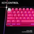 thumbnail image 4 of Restored Logitech 920-011940, PRO X 60 LIGHTSPEED TKL 60% Wireless Mechanical Tactile Switch Gaming Keyboard, Magenta, Computer Keyboards, Pink, 1, 4 of 9