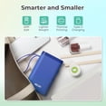 thumbnail image 4 of Máquina etiquetadora Nelko con cinta, impresora de etiquetas Bluetooth P21, mini etiquetadora inalámbrica con múltiples plantillas para organizar la oficina y el hogar, azul, 4 of 5