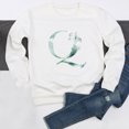 thumbnail image 4 of Pompotops Hiver Femmes Décontracté Manches Longues Hauts Dames Imprimé Chandail en Molleton Blouse Tee Chandail Liquidation, 4 of 4