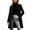 #1_Black, variant on Women's Y2K Oversized Trench Coat - Single Breasted Lapel Long Sleeve Winter Overcoat, Casual Button-Down Blazer Jacket with Pockets for Fall & Winter