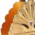 thumbnail image 3 of Napkin Holder Classical Metal Peacock Embossed European Style Table Tissue Holder Tabletop Freestanding Tissue Dispenser Gold, 3 of 3