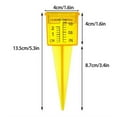 thumbnail image 3 of Rain Gauges Outdoor, 1.5Inch Rain Gauges for Measuring Precipitation, Garden Yard Decors Water Rain Measurement, 3 of 4