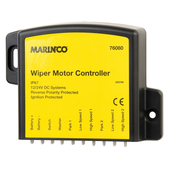 Marinco 76080 - Dual Speed Intermittent Wiper Motor Controller
