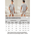 thumbnail image 4 of Men's short-sleeved short pants casual comfortable home wear set, can be worn outside, 4 of 4