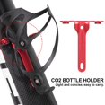 thumbnail image 1 of WALFRONT CO2 Bottle Bracket,Road Mountain Bike Inflating Cartridge Holder Bottle Cage Mount Riding CO2 Cartridge Hold Bracket, 1 of 8
