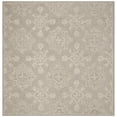 thumbnail image 6 of SAFAVIEH Blossom Emmerson Damask Snowflakes Wool Runner Rug, Light Beige, 2'3" x 8', 6 of 8