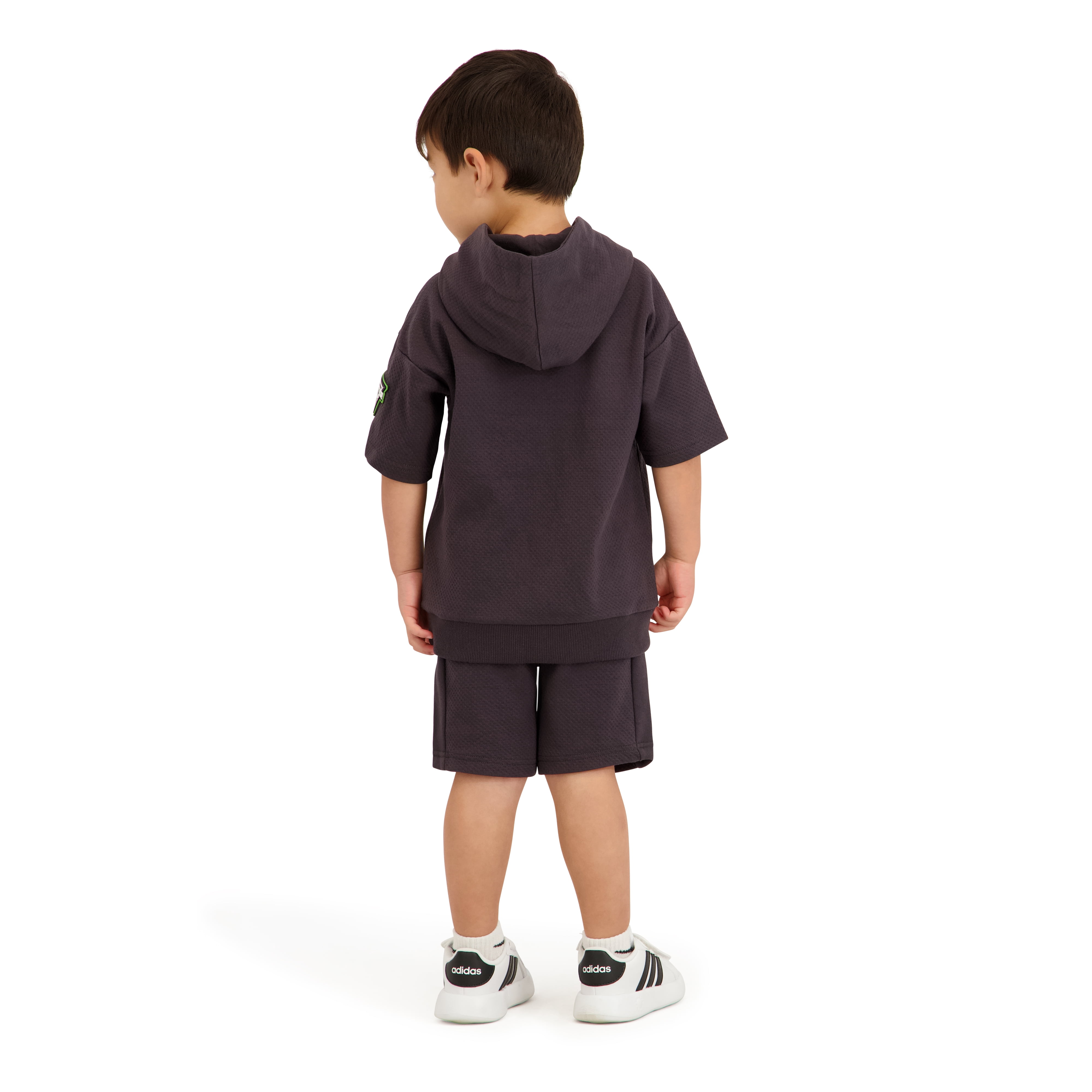 Monster Jam Toddler Boy Textured Knit Short Set, Sizes 12 Months-5T